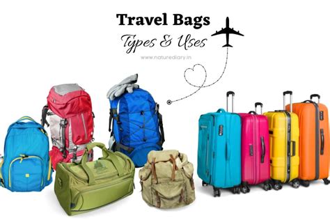 luggage types of travel bags.